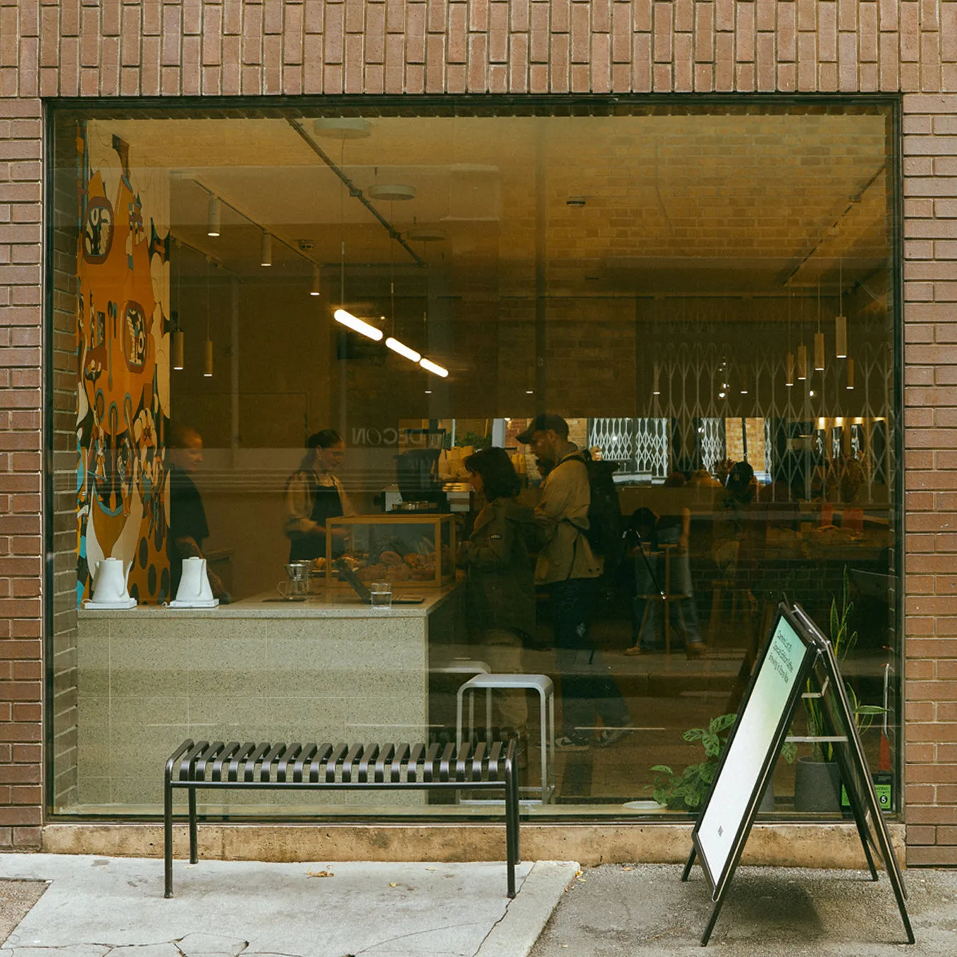 Coffee team at work